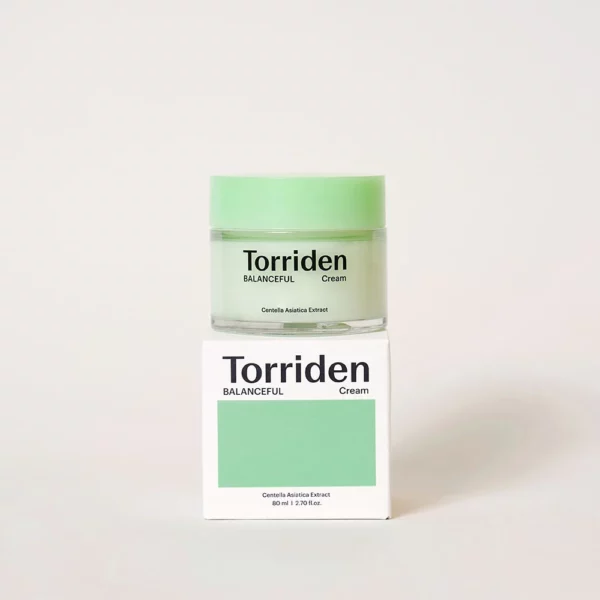 Kem Dưỡng Torriden Làm Dịu, Phục Hồi Da Bị Tổn Thương 80ml Balanceful Cica Cream