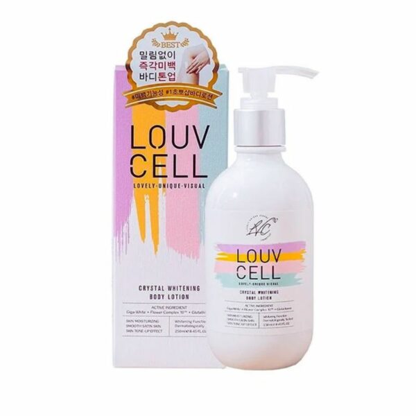 Sữa Dưỡng Thể Louv Cell Crystal Whitening Body Lotion 250ml