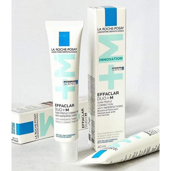 Kem Dưỡng La Roche-Posay Effaclar DUO+M Giảm Mụn 40ml