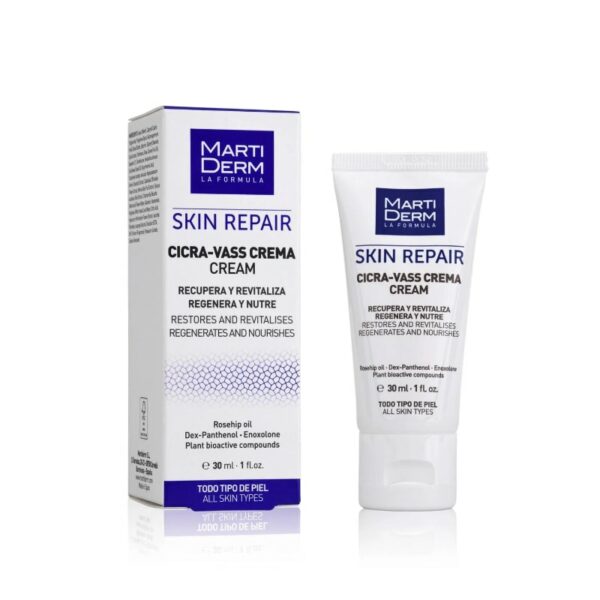Kem Dưỡng MartiDerm Tái Tạo & Phục Hồi Da Nhạy Cảm 30ml Skin Repair Cicra Vass Cream