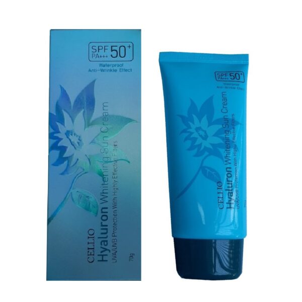 Kem Chống Nắng Cellio Dưỡng Da - Màu xanh 70g
