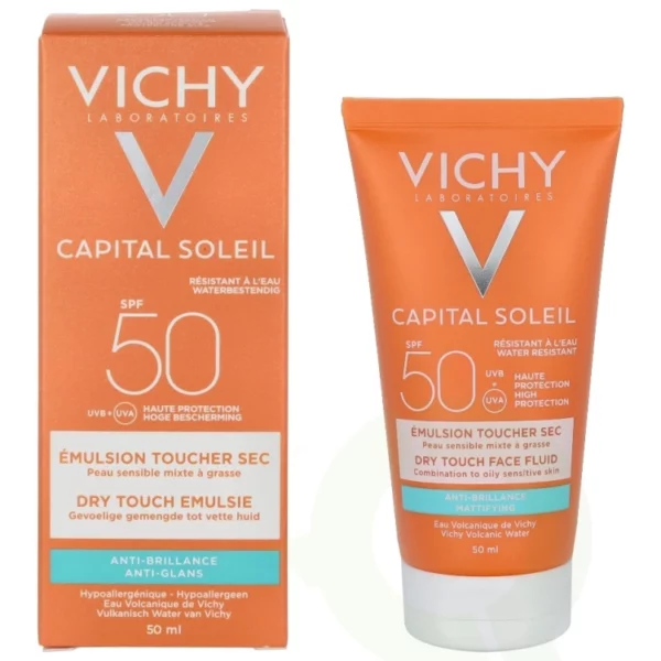 Kem Chống Nắng Vichy Capital Soleil Không Gây Nhờn Rít SPF50 50ml