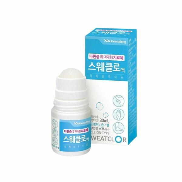 Lăn Khử Mùi Kwangdong Roll On Type Sweatclor Hàn Quốc 30ml- Dùng được cho cả nách, chân, tay