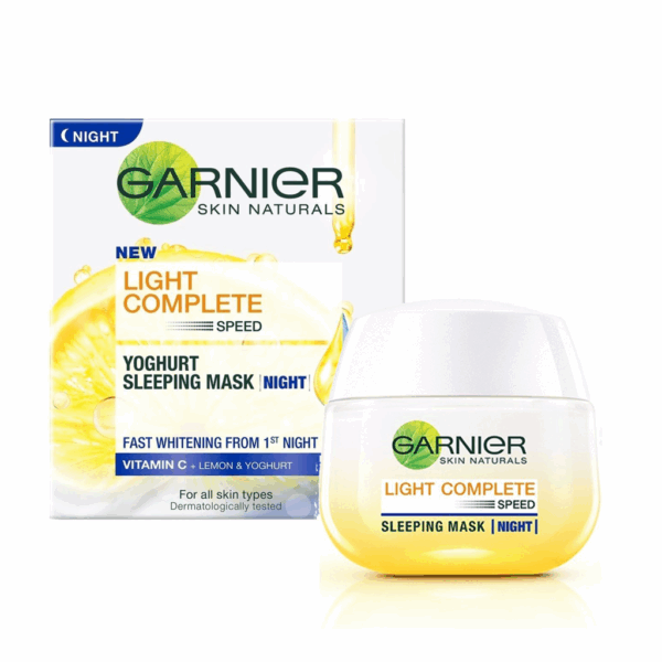 Mặt Nạ Ngủ Garnier Dưỡng Sáng Da Ban Đêm 50ml