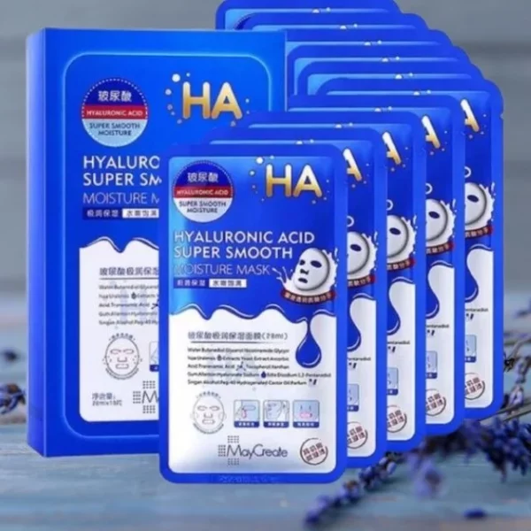 HỘP MẶT NẠ HA MÀU XANH
