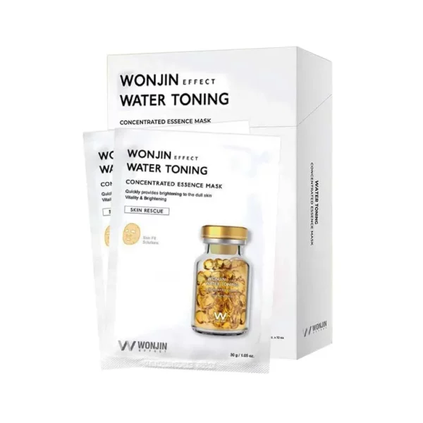 HỘP MẶT NẠ DƯỠNG ẨM, TRẺ HOÁ DA WONJIN EFFECT WATER TONING #VÀNG