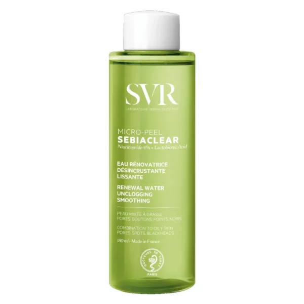 Nước Hoa Hồng SVR Sebiaclear Micro Peel Giảm Mụn 150ml