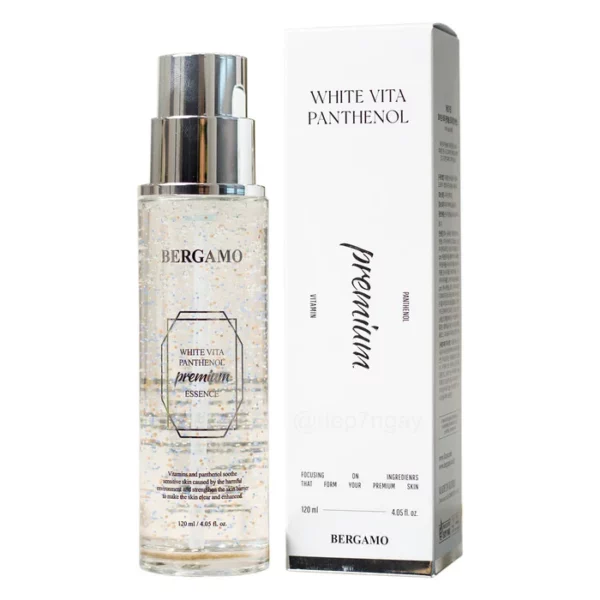 Tinh chất dưỡng trắng da Bergamo White Vita Panthenol Premium Essence 120ml