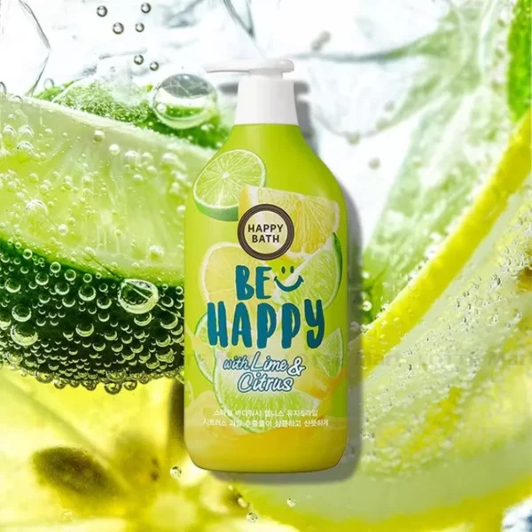 Sữa tắm Happy Bath Smile Body Wash 900ml #Lime & Citrus