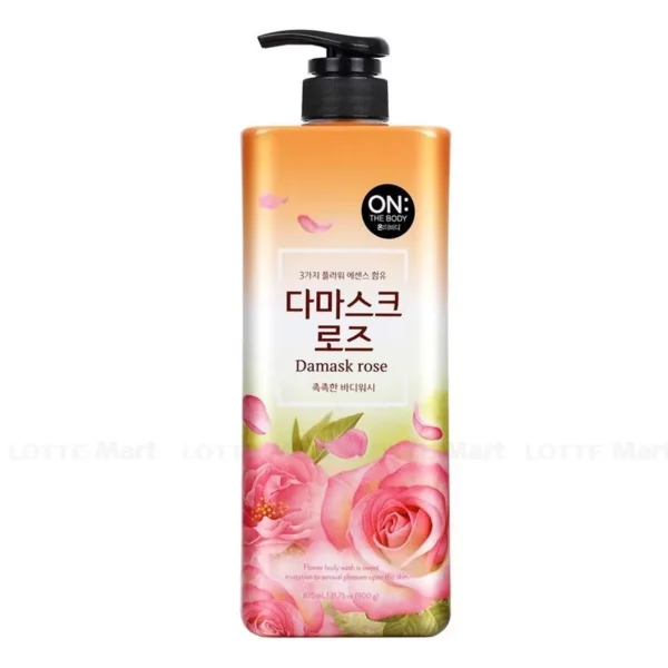 Sữa Tắm On: The Body Dưỡng Ẩm Hương Hoa Hồng Damask (900g)