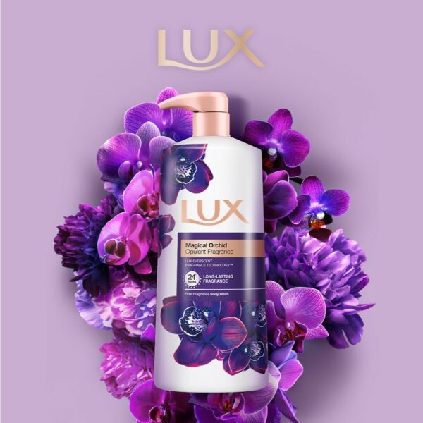 Sữa Tắm Hương Nước Nước Hoa LUX 5X Magical Orchid 450ml #Hương Hoa Phong Lan