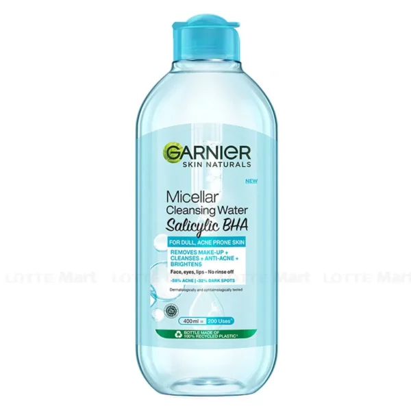 Nước Tẩy Trang Garnier Dành Cho Da Dầu Và Mụn 400ml