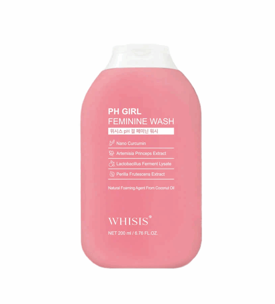 Dung dịch vệ sinh phụ nữ Whisis pH Girl Feminine Wash 200ml