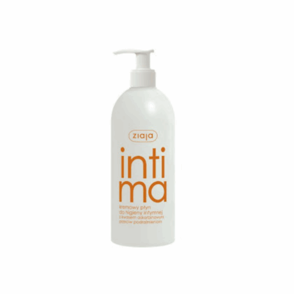 Dung dịch vệ sinh Ziaja Intima Màu Cam Chống Viêm, chai 500ml