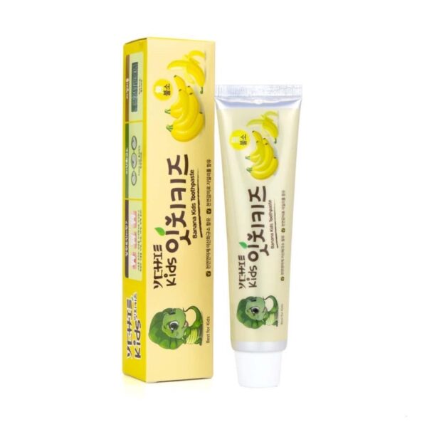 Kem đánh răng Ychie Hàn Quốc vị chuối cho bé 75g