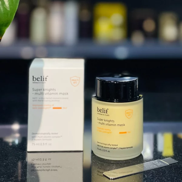 Mặt nạ ngủ dưỡng ẩm và phục hồi da chuyên sâu belif Multi Vitamin Mask 75ml