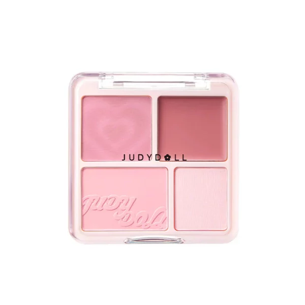Phấn má hồng JUDY DOLL bảng 4 ô # Tone 03