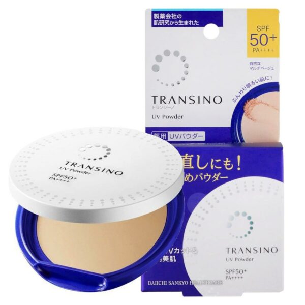 Phấn phủ chống nắng Transino UV Powder SPF50+/PA++++ 12g