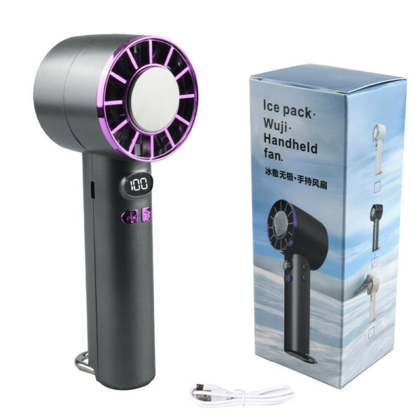 Quạt điều hòa sò lạnh cầm tay 100 cấp độ gió Wuji Handheld