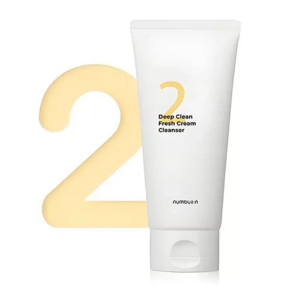 Sữa Rửa Mặt No.2 Numbuzin Deep Clean Fresh Cream 120ml
