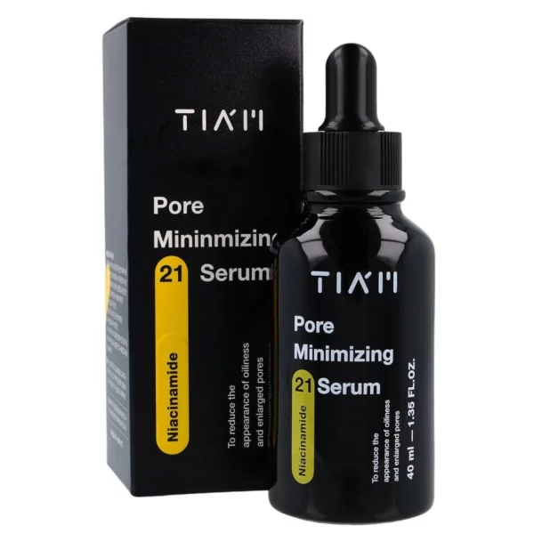 Serum Tia'm Pore Minimizing 21 Niacinamide 1% Zinc BHA 40ml - Đen