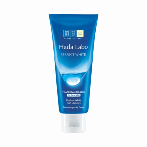 Sữa rửa mặt Hada Labo Perfect White Arbutin Cleanser sạch sâu, dưỡng sáng da 80g