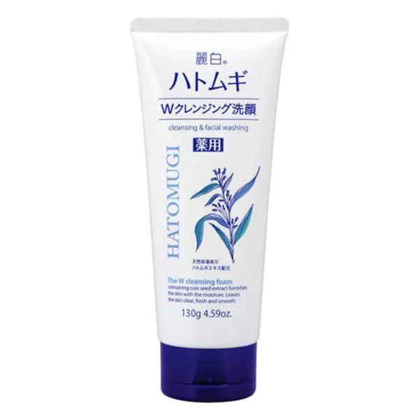 Sữa Rửa Mặt Hatomugi Tẩy Trang, Hỗ Trợ Sáng Da 130g