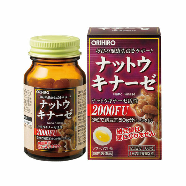 VIÊN UỐNG CHỐNG ĐỘT QUỴ ORIHIRO 2000FU #HỘP 60 VIÊN