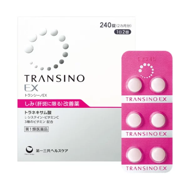 Transino Viên uống Transino 240 đặc trị nám tàn nhang mẫu mới EX