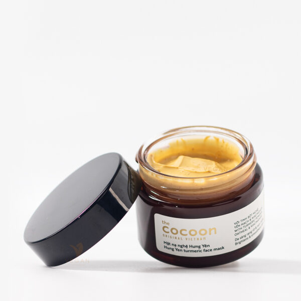 Mặt nạ nghệ Hưng Yên cocoon 30ml (Turmeric face mask) đều màu, giảm thâm.