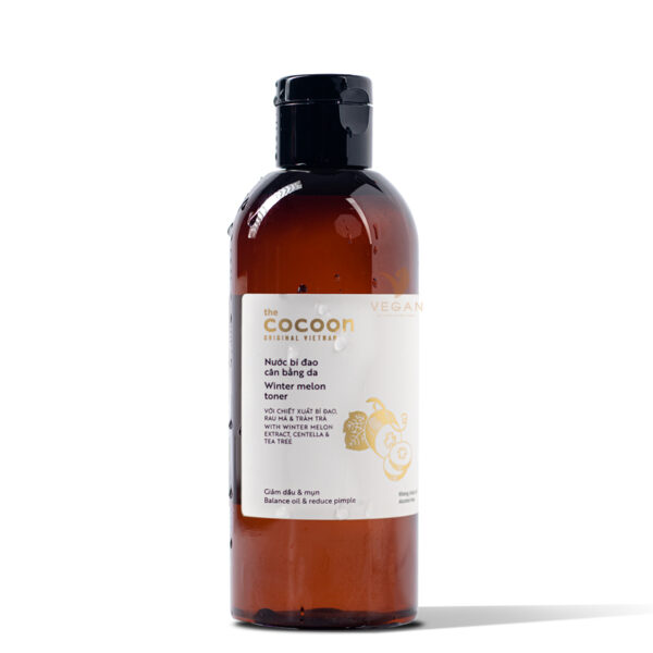 Toner nước bí đao cân bằng da cocoon 310ml thuần chay